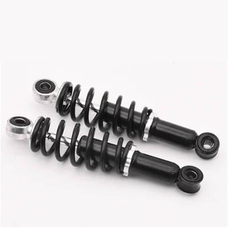 DINGZEN Motorrad Stoßdämp 1 Paar 220mm/200mm/180mm/160mm Hinten Frühling Stoßdämpfer Suspension Für Ha&rley Roller Fahrrad Fahrrad Motorrad von DINGZEN