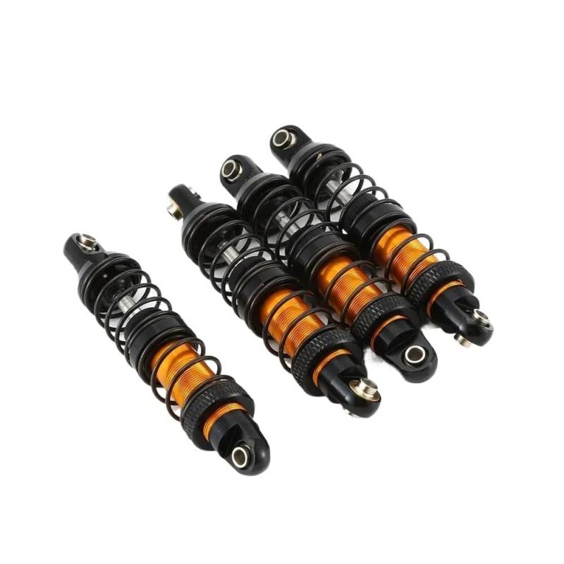 DINGZEN Motorrad Stoßdämp 4 Stücke 70mm 80mm 90mm 100mm 110mm 120mm Stoßdämpfer Dämpfer für 1/10 RC Crawler Auto Axial SCX10 AXI03007 RBX10 D90 TRX4 von DINGZEN