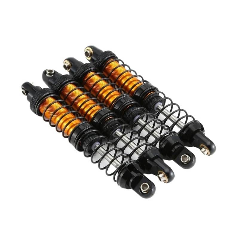 DINGZEN Motorrad Stoßdämp 4 Stücke 70mm 80mm 90mm 100mm 110mm 120mm Stoßdämpfer Dämpfer für 1/10 RC Crawler Auto Axial SCX10 AXI03007 RBX10 D90 TRX4 von DINGZEN