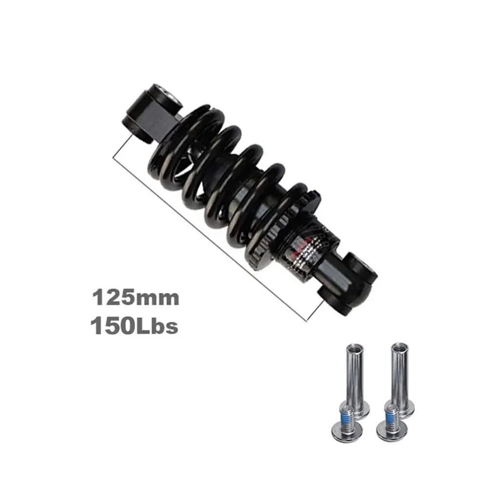 DINGZEN Motorrad Stoßdämp Hinten Stoßdämpfer Feder Für 125mm 150mm 165mm GS-121A Suspension Dämpfer von DINGZEN