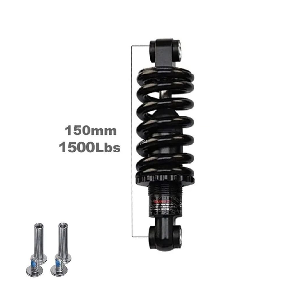 DINGZEN Motorrad Stoßdämp Hinten Stoßdämpfer Feder Für 125mm 150mm 165mm GS-121A Suspension Dämpfer von DINGZEN