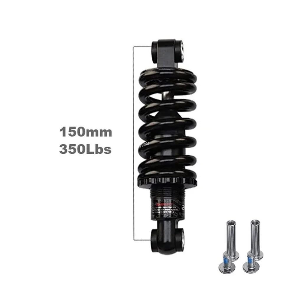 DINGZEN Motorrad Stoßdämp Hinten Stoßdämpfer Feder Für 125mm 150mm 165mm GS-121A Suspension Dämpfer von DINGZEN