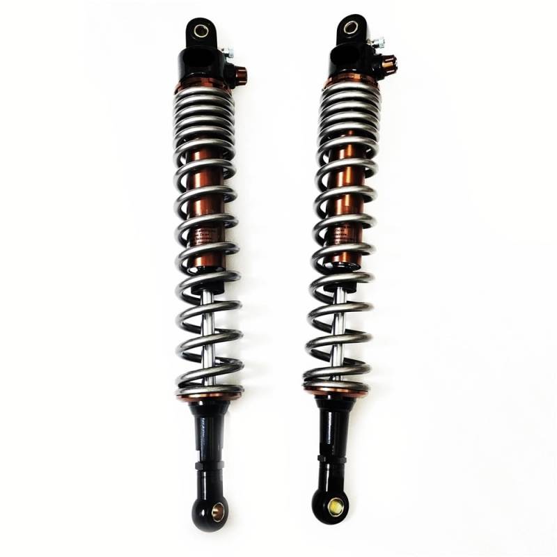 DINGZEN Motorrad Stoßdämp Universal 460mm 465mm 8mm Frühling Motorrad Stoßdämpfer Suspension für für Su&zuki für KA&WASAKI von DINGZEN