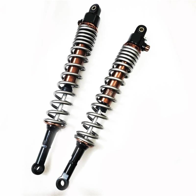 DINGZEN Motorrad Stoßdämp Universal 475mm 480mm 490mm 500mm 510mm 8mm Frühling Motorrad Stoßdämpfer Suspension für für Su&zuki für KA&WASAKI von DINGZEN