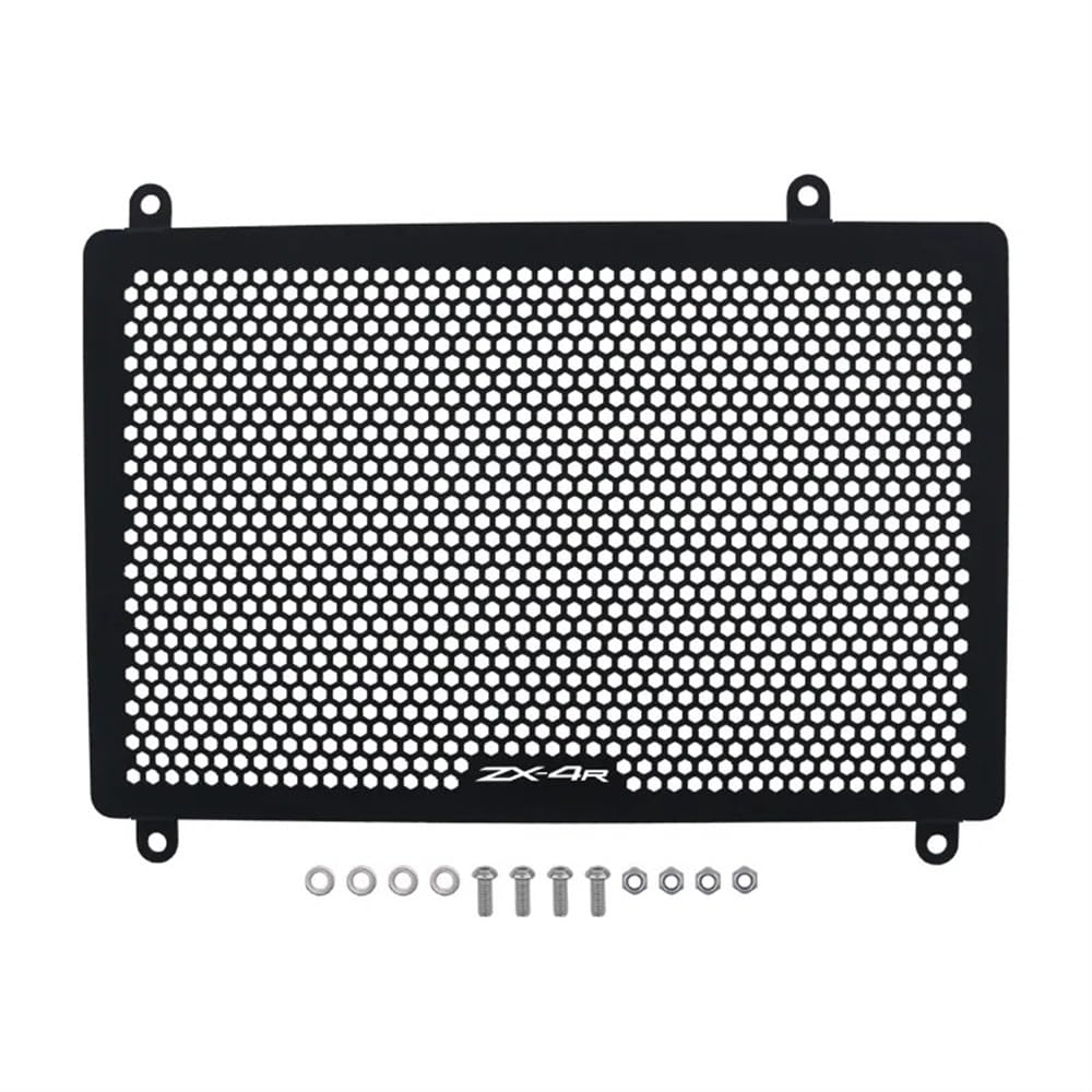 Kühlergrillabdeckung ZX-4R/ZX-4RR Motorrad Kühlerschutz Schutz Grill Abdeckung Grille Schutz Für Kaw&asaki Für NI&nja ZX4R ZX 4R/4RR SE 2023 2024 von DINGZEN