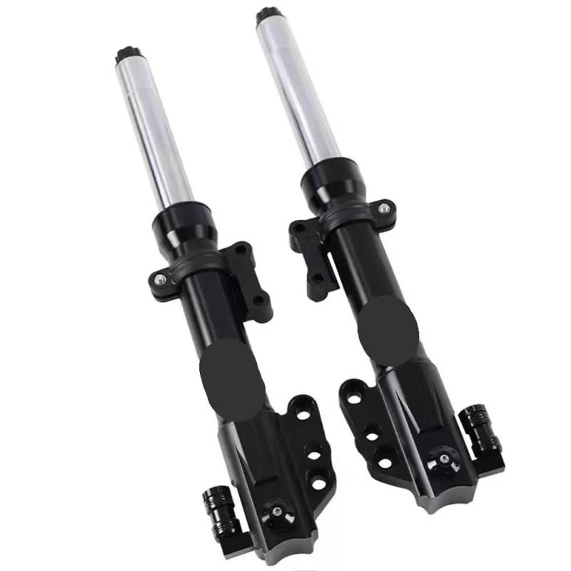 DINGZEN Motorrad Stoßdämp 30/33 core 360mm 400mm Motorrad Vorne Dämpfung Front Shock Für Roller BWS RSZ Jog NIU N1S NGT NQI UQI von DINGZEN