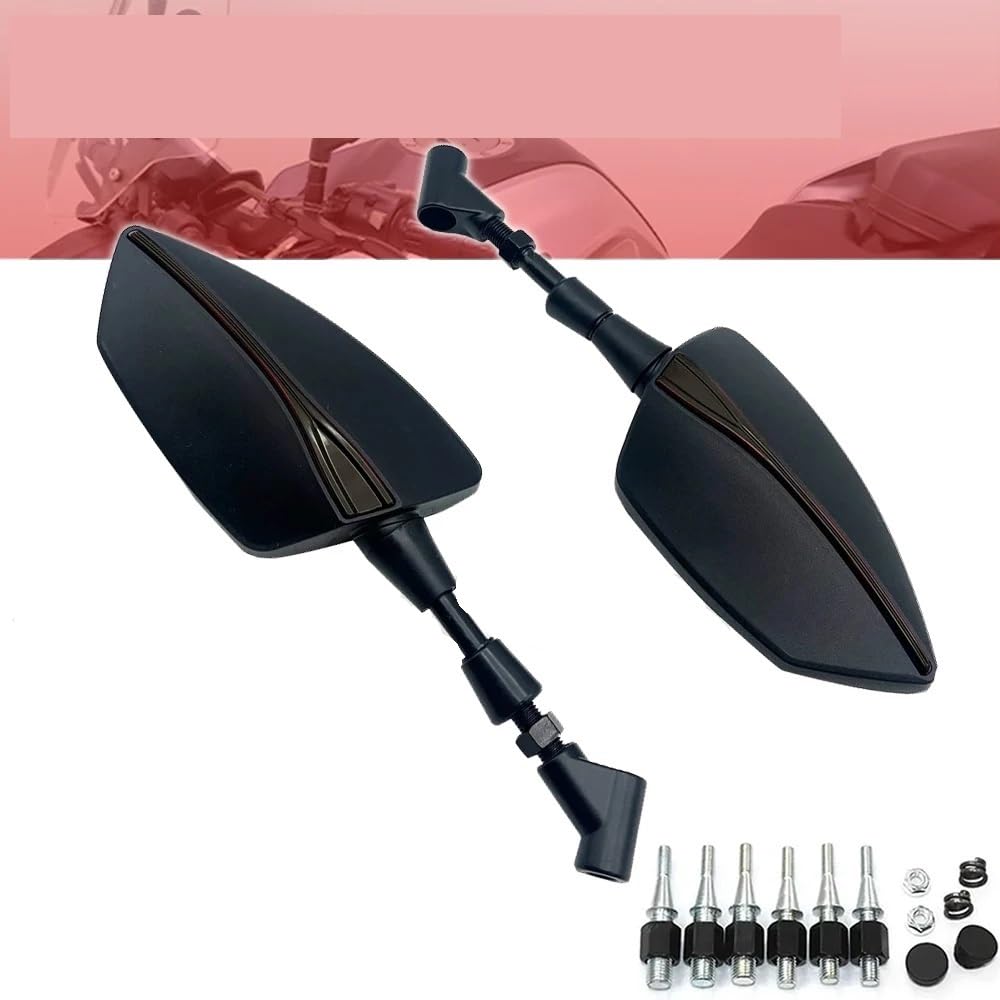 Rückspiegel Seitenspiegel Für Für Rebel CMX 500 300 1100 CMX500 CMX300 CMX1100 CM300 10mm Motorrad Adjustabale Rearview Rückansicht Spiegel Seite Spiegel von DINGZEN