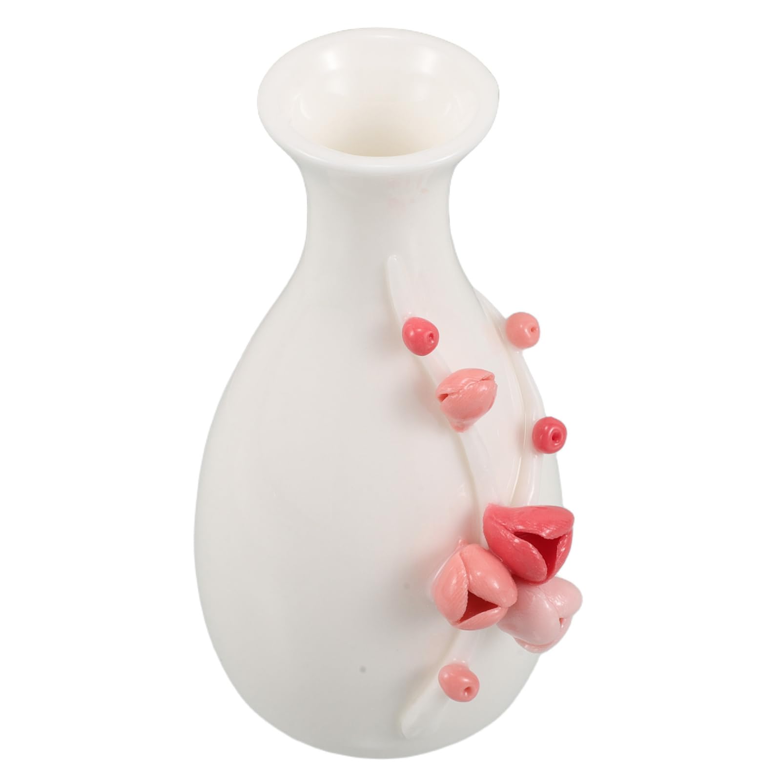 DINHEAROM Wohnmobil-Vase Dekorationsanhänger Wandblumendekoration einzigartig Dekorationszubehör Geschenkschmuck Blumen vase Moderne Vasen lustige Vase Strauß süße Vasen Kernstück Keramik von DINHEAROM