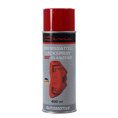 Dino Bremssattellack 1K-Lackspray 400ml rot [Hersteller-Nr. 130010] von DINO