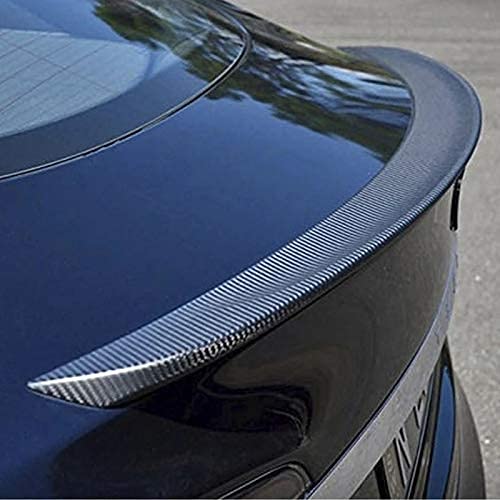 DIQON Heckflügel Spoiler Tesla Model S Sedan 60 70 75 85 90 D P85D P90D P100D 2012-2017 Hochglanz-Kohlefaser-Kofferraumspoiler von DIQON