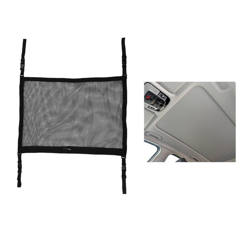 Luftladung für Auto | Ladung für Decke SUV | Organizer für Ladungen Decke Fahrzeug Lagerung Decke Design Mobilfunknetz Dispra von DISPRA