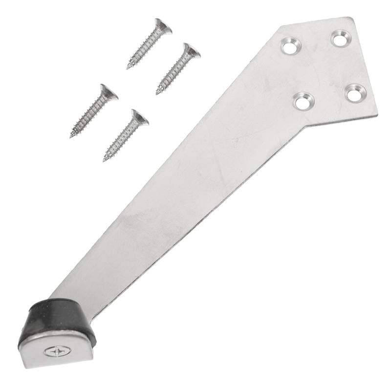 DIYEAH 1Stk Türöffnungsbegrenzer door stops door wedge Door stopper rostfreier Türkeil Haustürkeil Bürotürstopper Türanschlagkeil Schwerlast-Türstopper Rostfreier Stahl Silver von DIYEAH