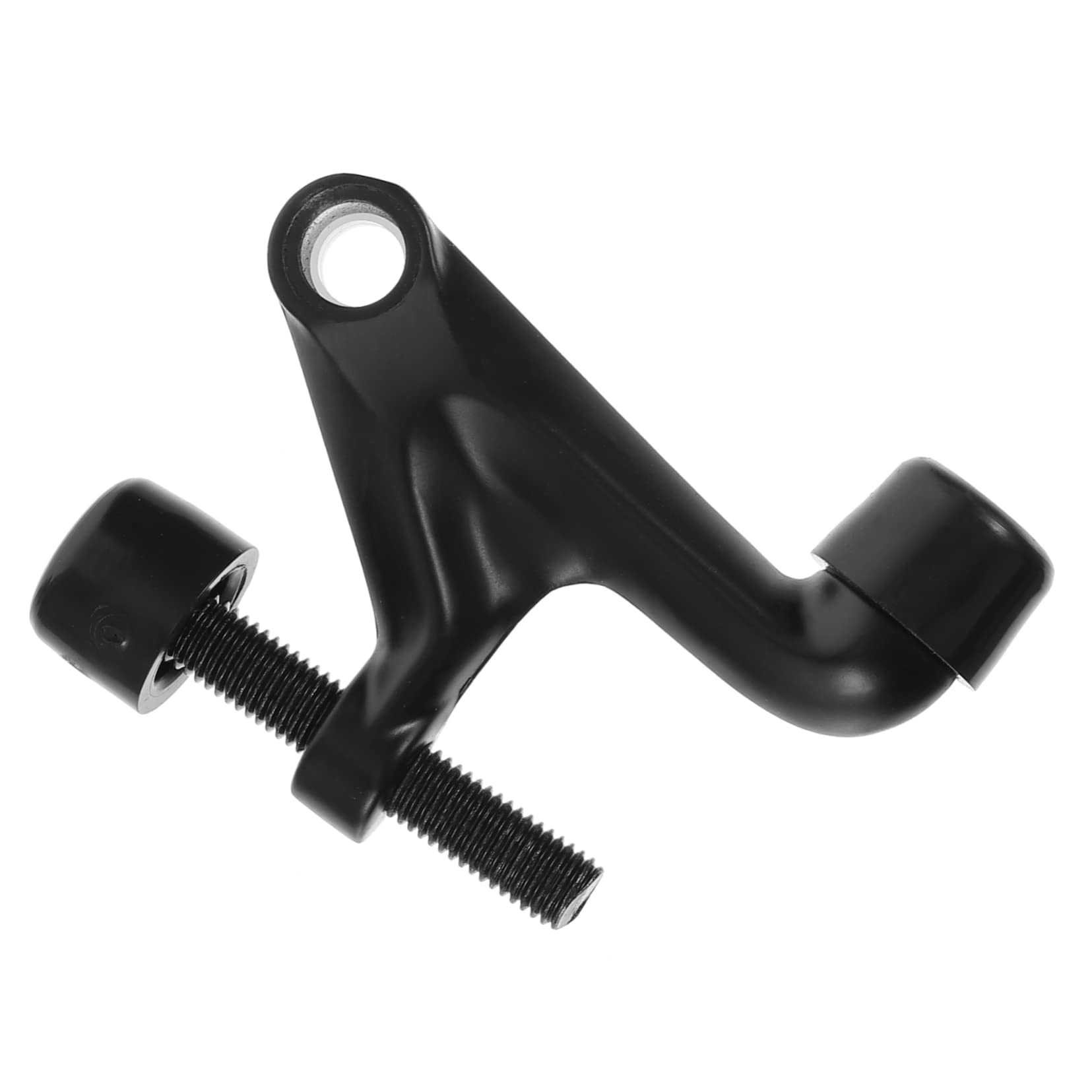 DIYEAH 1Stk Türstopper Türsicherungsscharnier Wandschutzstopper Scharnierstiftanschlag Türanschlagscharnier door holder door stops langlebiger Fangtürhalter Tür stoppt Zinklegierung Black von DIYEAH