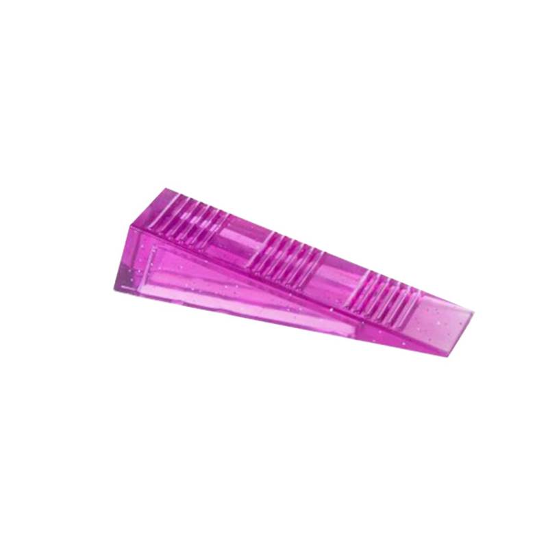 DIYEAH Fingerschutz Türstopper Rutschfester Türstopper Bodentür Stoppt Türstopper Halter Türstopper Sicherheits-türstopper Stumme Türstopper Wandtürstopper Türhalter Violett von DIYEAH