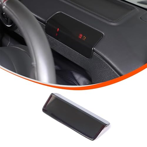 DIYUCAR Auto Armaturenbrett Warnleuchte Display Panel Abdeckung Trim Kompatibel mit Ineos Grenadier 2020-2024, ABS Kunststoffe Instrumentententafel Staubschutz Abdeckung Innenraum Zubehör (Transparent von DIYUCAR