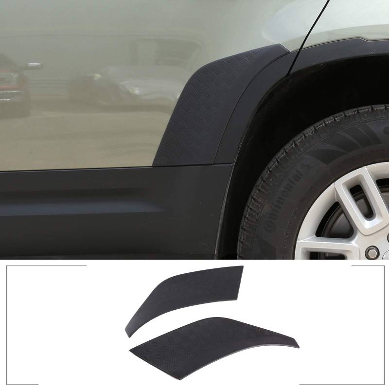 DIYUCAR Für LR Defender 110 2020 2021 ABS Schwarz Anti-Scratch Protetive Abdeckung Rahmen Trim Aufkleber Autozubehör (Hecktürseite) von DIYUCAR