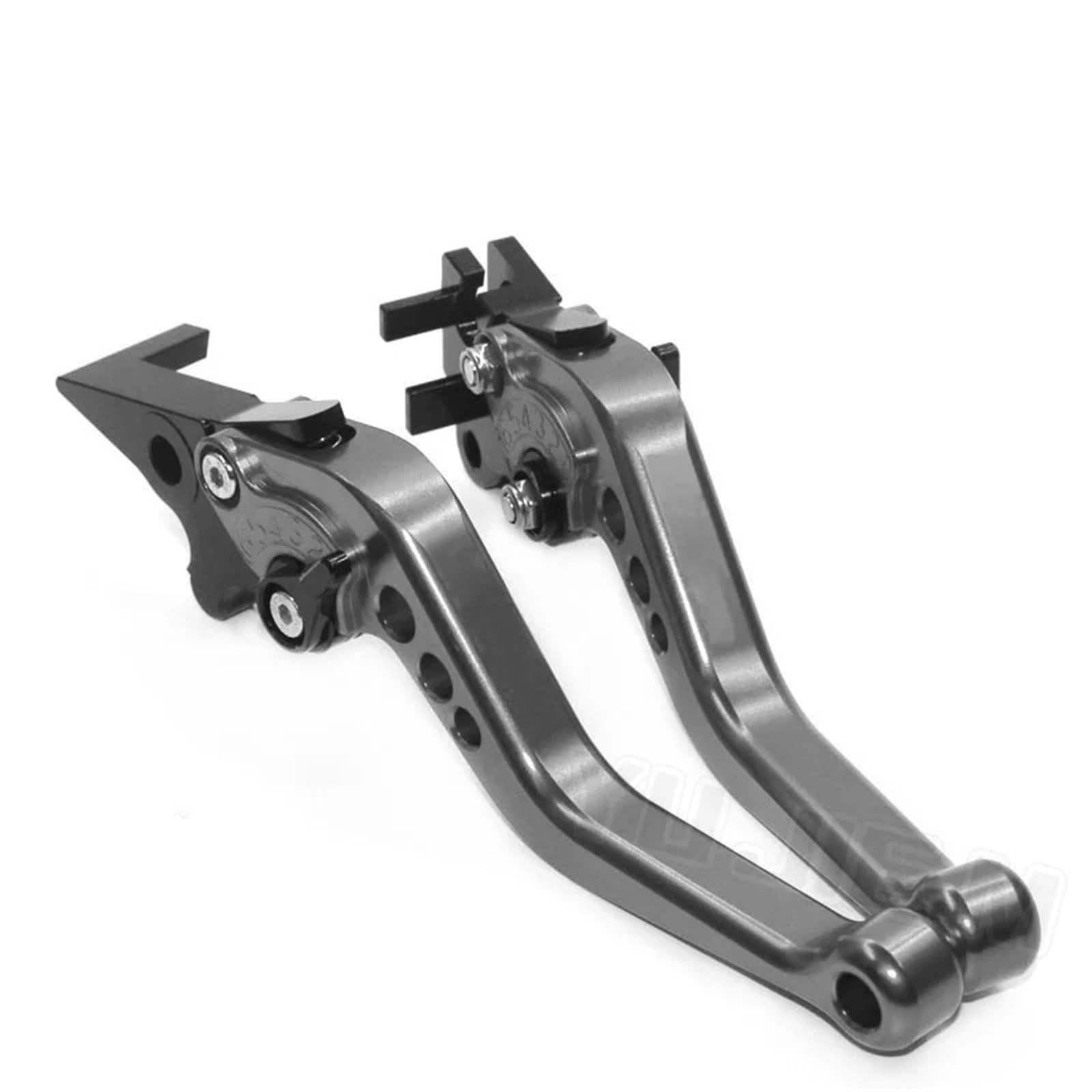 For Motorrad CNC 5-Gang Einstellbarer Aluminium-Bremskupplungshebel ZA 350 FORZA300 FORZA 250 FORZA 125/150/750 2001-heute(NO LOGO Titanium) von DIYUHUO