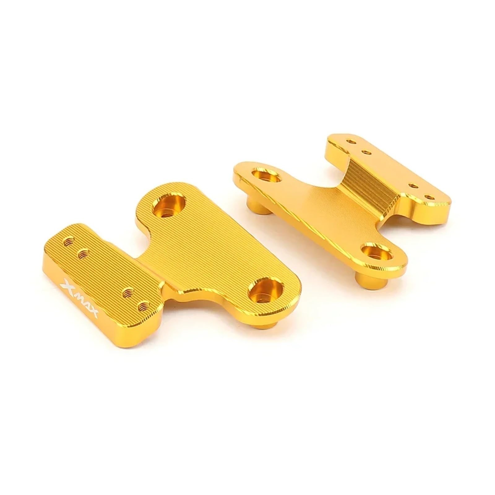 For XMAX300 X-MAX300 X 300 X-MAX 300 2017-2023 Spiegel Set Rückspiegel Vorwärts Halterung Motorrad Zubehör Geeignet(Gold bracket) von DIYUHUO