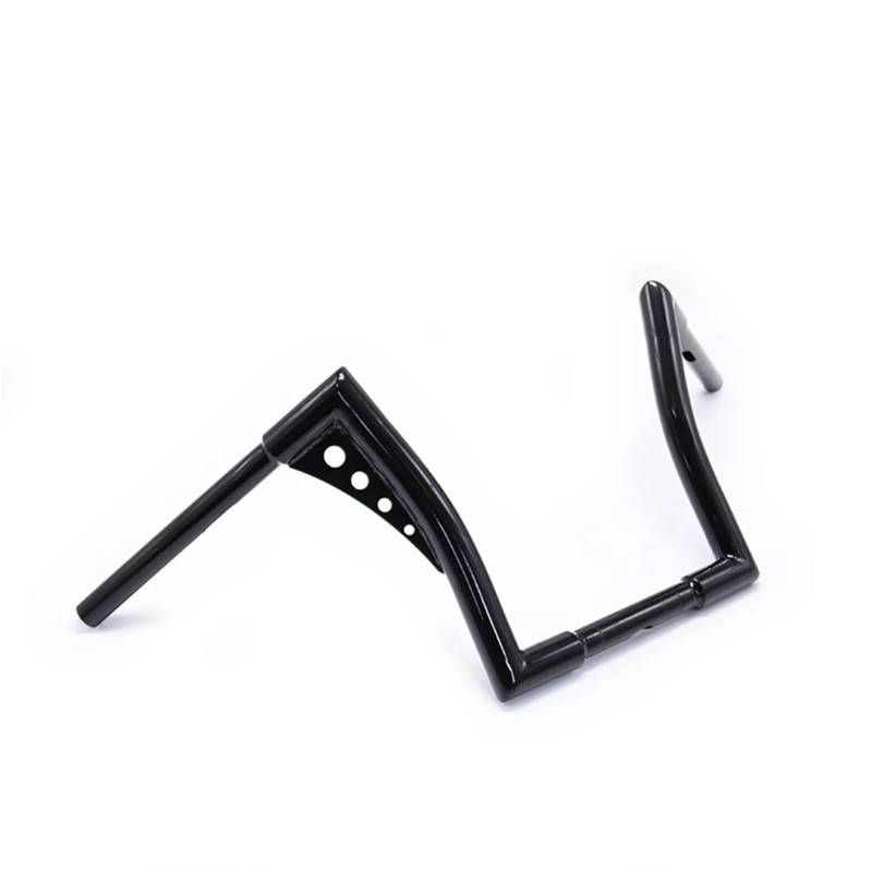 Modifiziertes Lenkrad for Dyna Electra Glide 883 Softail Vintage-Motorrad 25 mm Lenker Ape Hanger Bars 10''12"14''16'' Rise(Black 12inch) von DIYUHUO