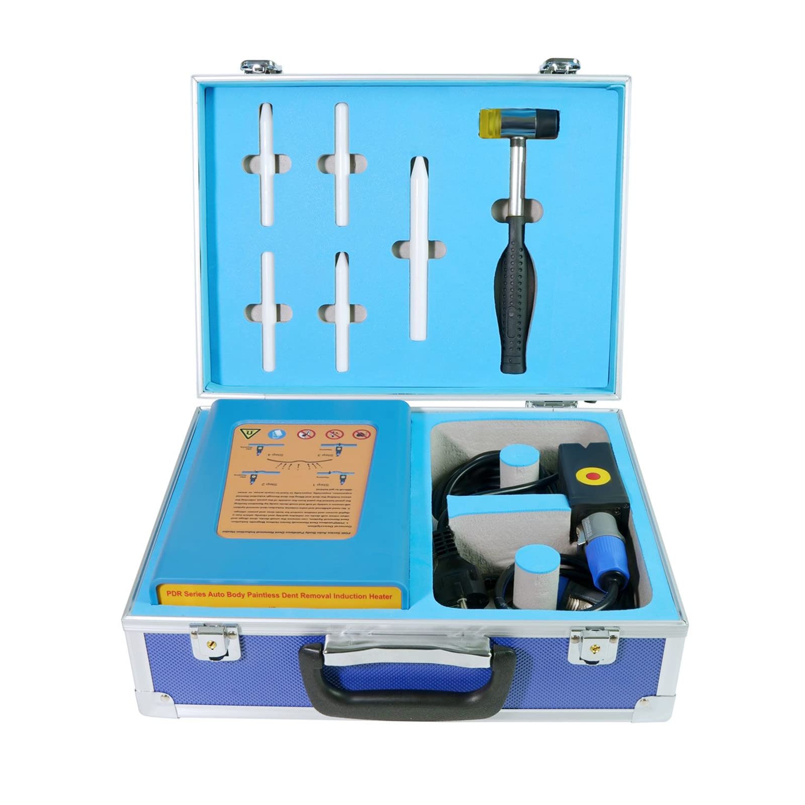 DJOAIUYF PDR Induktionsheizung Maschine Hot Box Auto Paintless Dent Reparatur Tool Kit Auto Dellenreparaturset Car Dellen Reparaturset Dellen Reparatur Ausbeulwerkzeug von DJOAIUYF