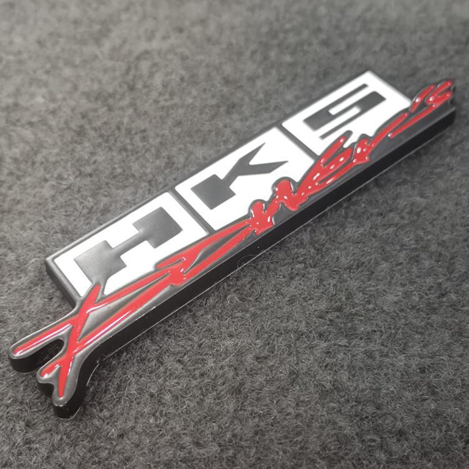 Auto Metall Emblem Badge für HKS, Selbstklebend Karosserie Aufkleber Autoaufkleber Auto Dekoration Zubehör,A von DJUNA