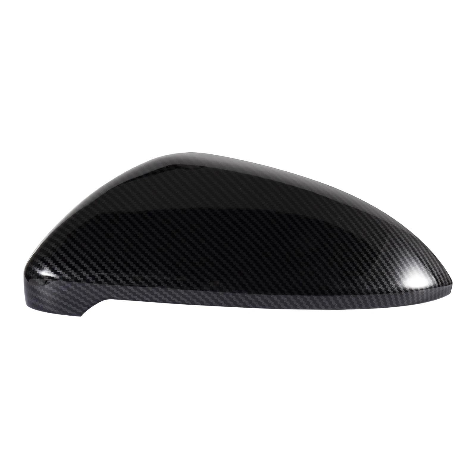 Carbon Fasermuster Tür Rückfahrspiegel Abdeckungskappe For VW Golf MK7 GTI E-Golf 2015-2019 Autozubehör(Carbon Pattern Left) von DJWSHENRUI