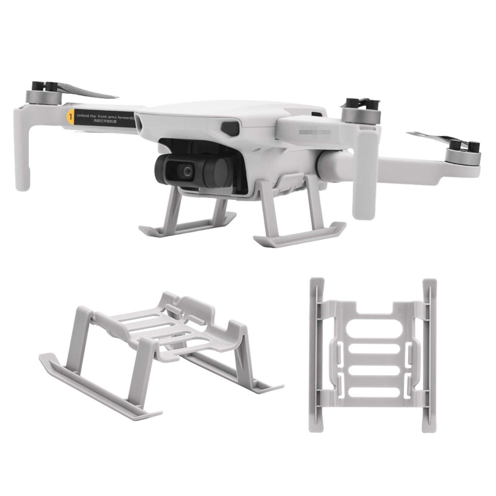 DJFEI Extended Landing Gear für DJI Mini 2/Mini 4K Drone, Erweiterte Fahrwerk Landefüße Landegestell Landing Gear für DJI Mavic Mini 2/Mavic Mini Drone von DJYILUF