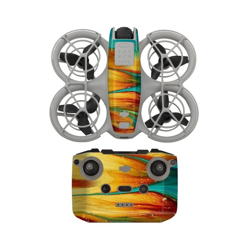 DJYILUF Schutzfolie Aufkleber Kit für DJI Neo, DIY wasserdichte Aufkleber Skins Wrap Aufkleber Protector für DJI Mavic Neo Drone und Fernbedienung (E) von DJYILUF