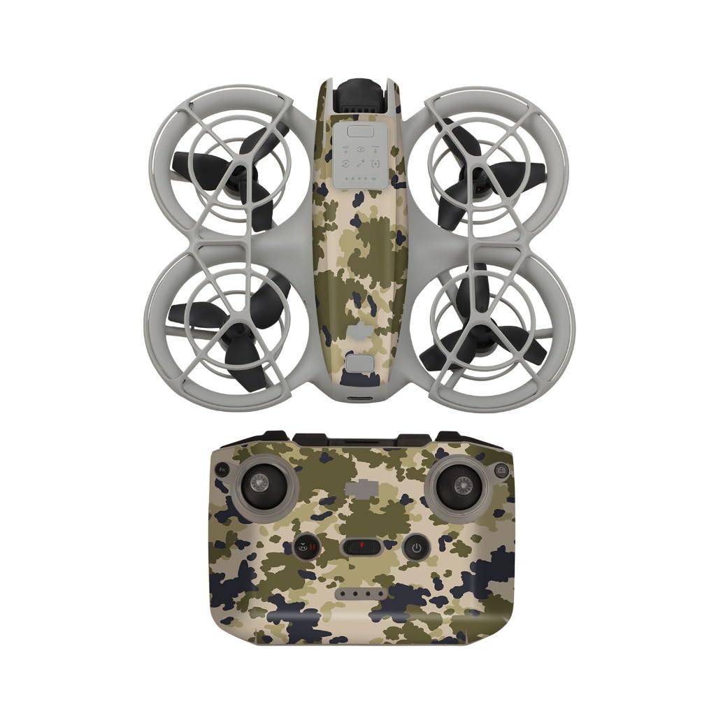 DJYILUF Schutzfolie Aufkleber Kit für DJI Neo, DIY wasserdichte Aufkleber Skins Wrap Aufkleber Protector für DJI Mavic Neo Drone und Fernbedienung (G) von DJYILUF