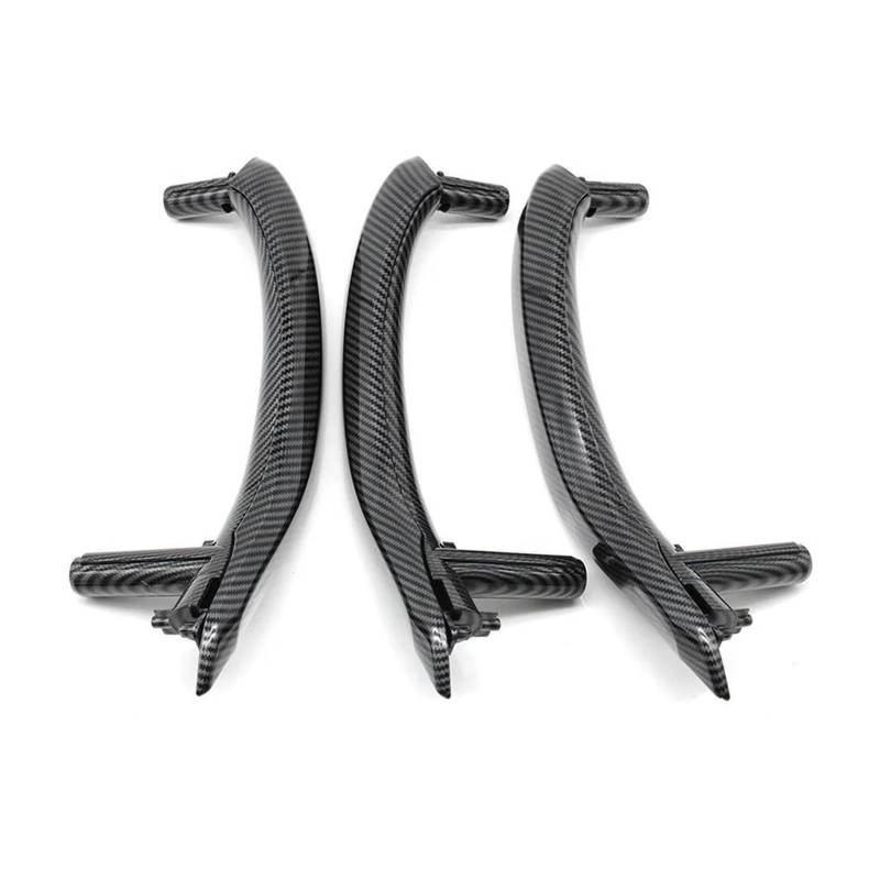 Innengriffe Auto-Innentür-Carbonfaser-Griff für X5 X6 F15 F16 2014–2018 Türgriffabdeckungen(LHD Handle kit Set) von DKPMWD