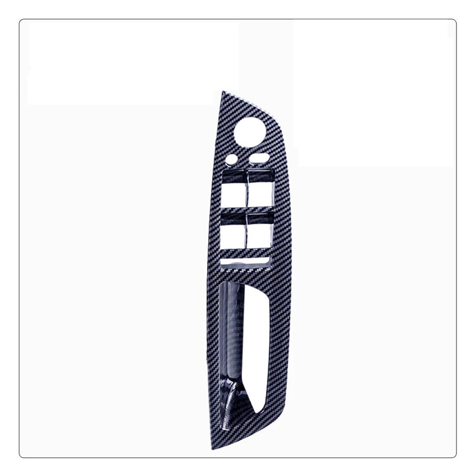 Innengriffe Auto Innentür Panel Griff Pull Trim Abdeckung Auto Innen Für E70 X5 E71 E72 X6 SAV Türgriffabdeckungen(LHD Carbon Fiber) von DKPMWD