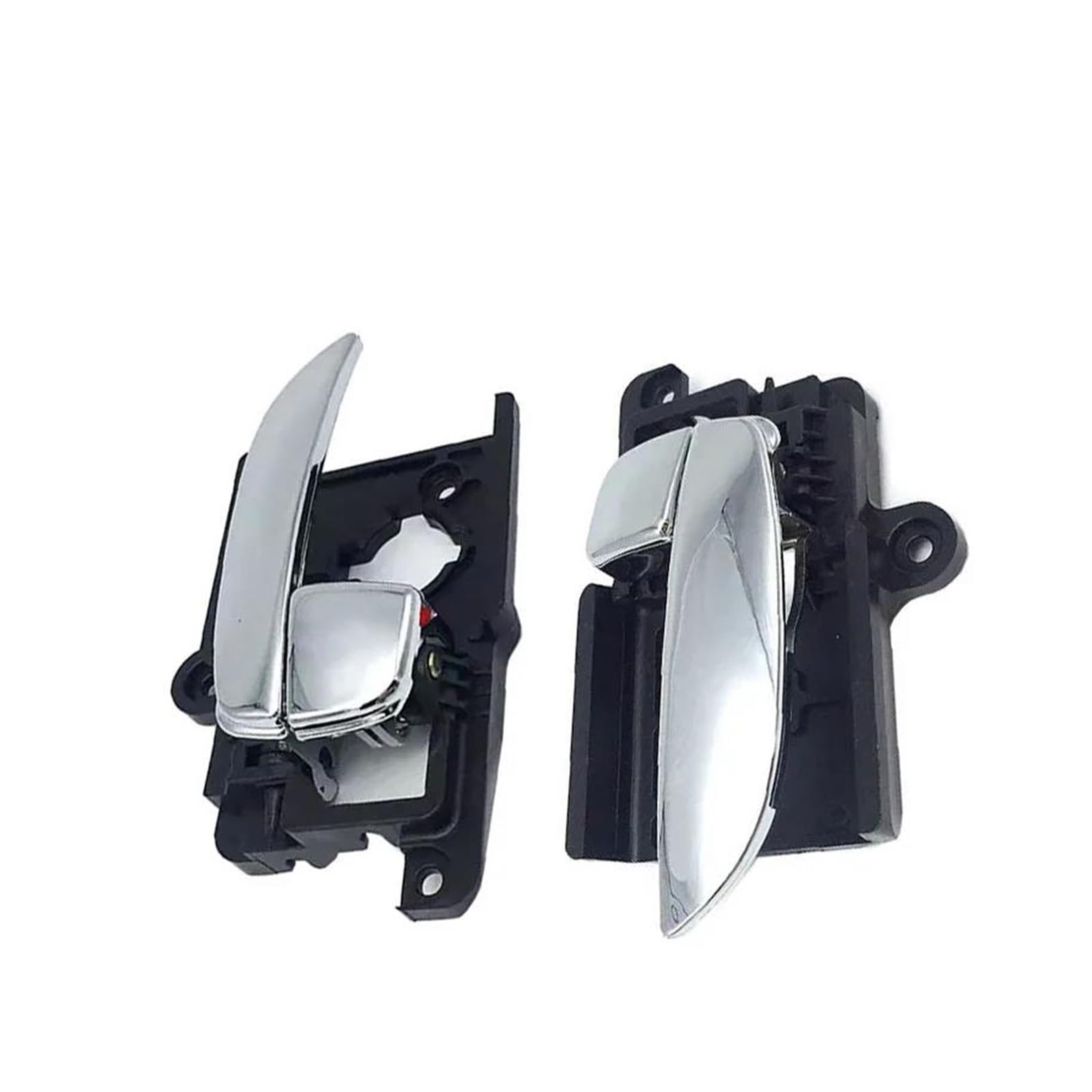 Innengriffe Auto-Innentürgriff, Silberne Innengriffe für Hyundai für Elantra HD 2008–2016, 82610-0Q000 82620-0Q000 Türgriffabdeckungen(Left and Right) von DKPMWD