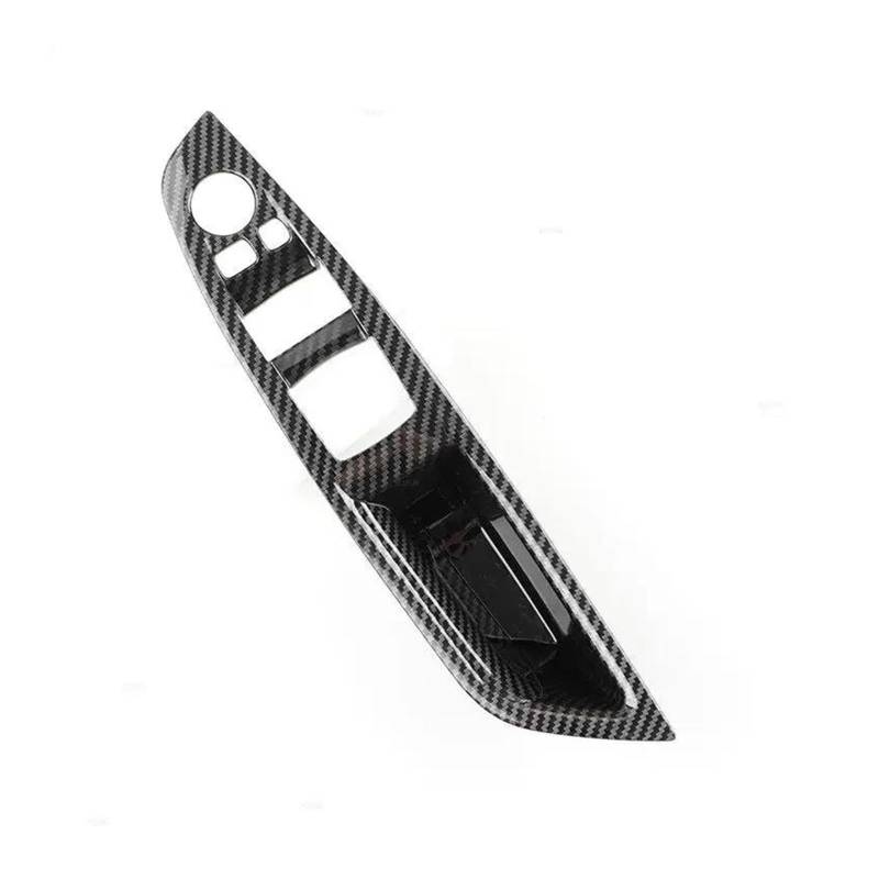 Innengriffe Carbon Fiber Texture Auto Innen Tür Pull Griff Schutzhülle Für 5 Series F10 F18 2011-2017 Türgriffabdeckungen(Driver Side RHD) von DKPMWD