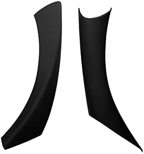 Innengriffe Links Rechts Vorne Hinten Schwarz Türgriff Handschuh Geeignet Für 3 Serie E90 E91 E92 E93 2005-2012 Carbon Faser Türgriffabdeckungen(Black Left) von DKPMWD