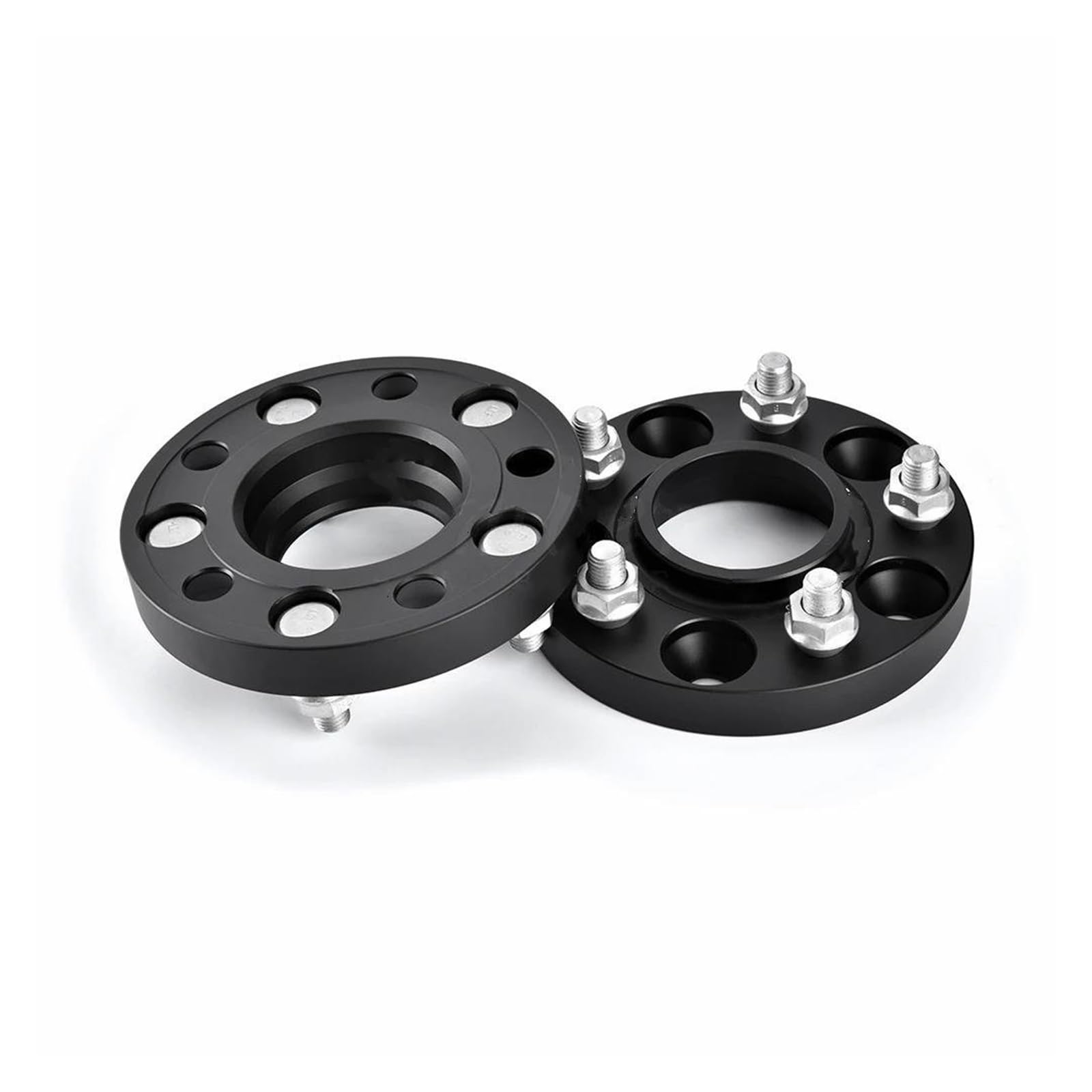 Spurverbreiterung Spurverbreiterung Adapter PCD 5x114.3 CB 67.1mm Für Mitsubishi Für Outlander Für Eclipse Für Lance 2 Stück (1 Paar) Distanzscheiben Set(Black 15mm) von DKPMWD