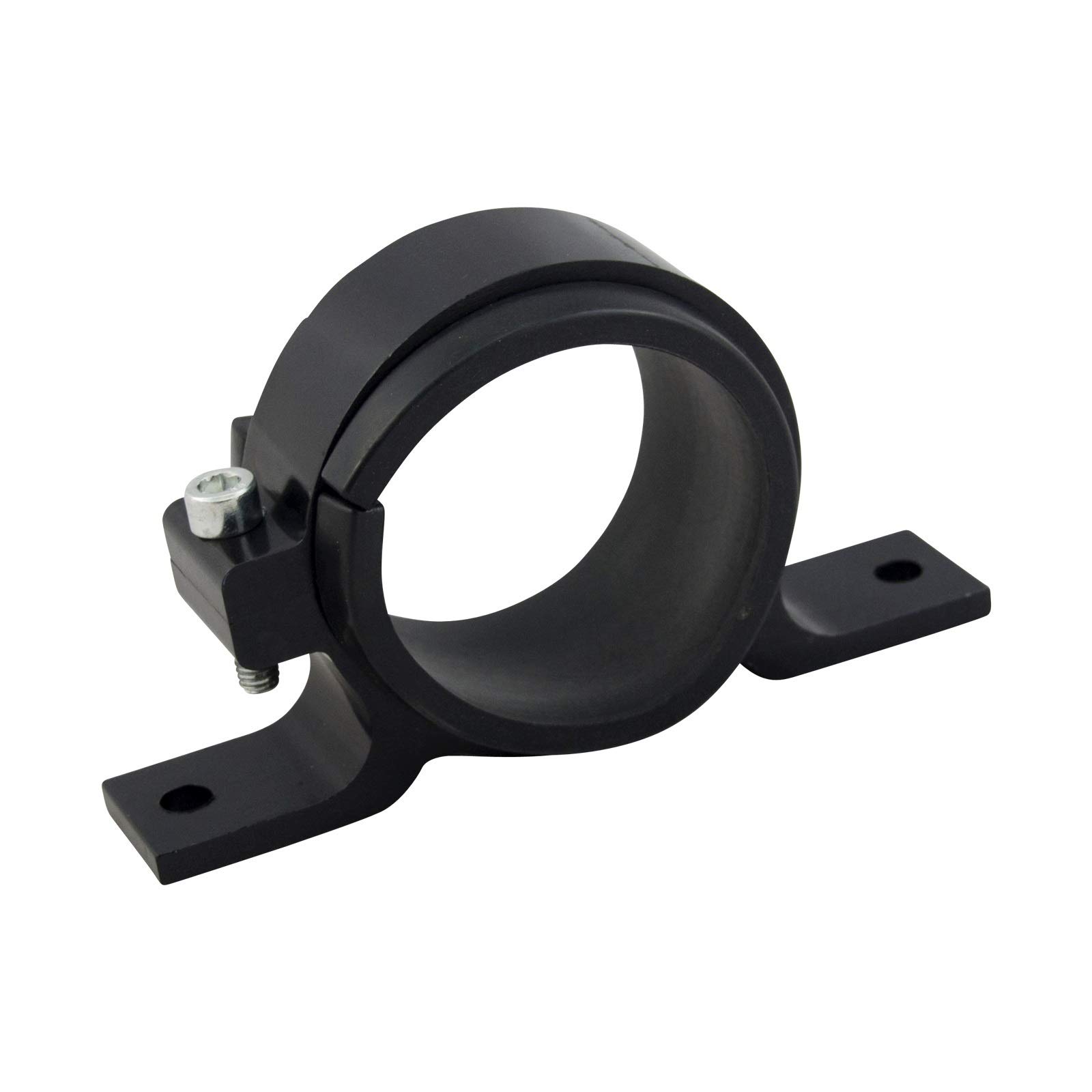 Halter Kraftstoffpumpe Kraftstofffilter 50mm | Schwarz von DL-Racing