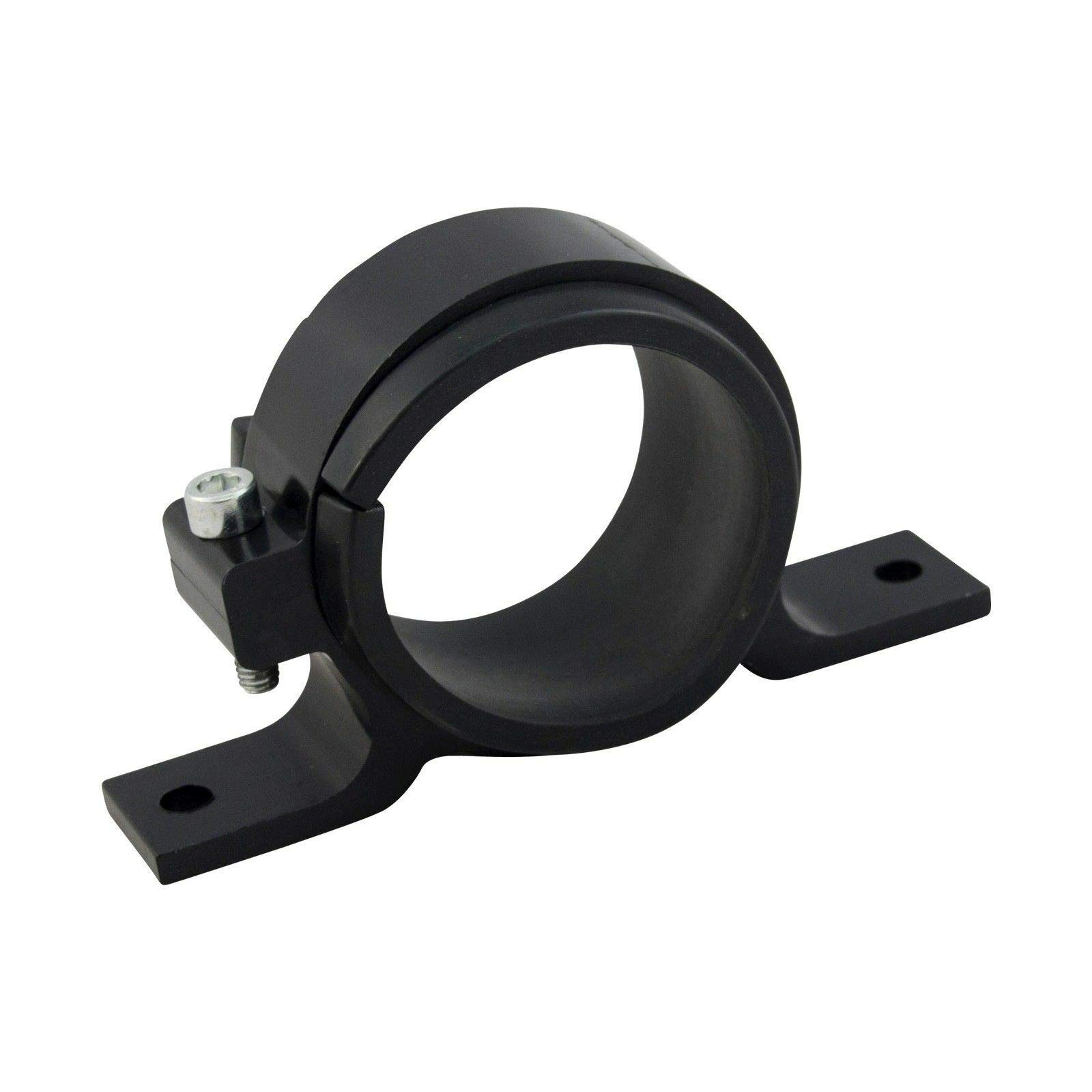 Halter Kraftstoffpumpe Kraftstofffilter 60mm - Farbe: Schwarz von DL-Racing