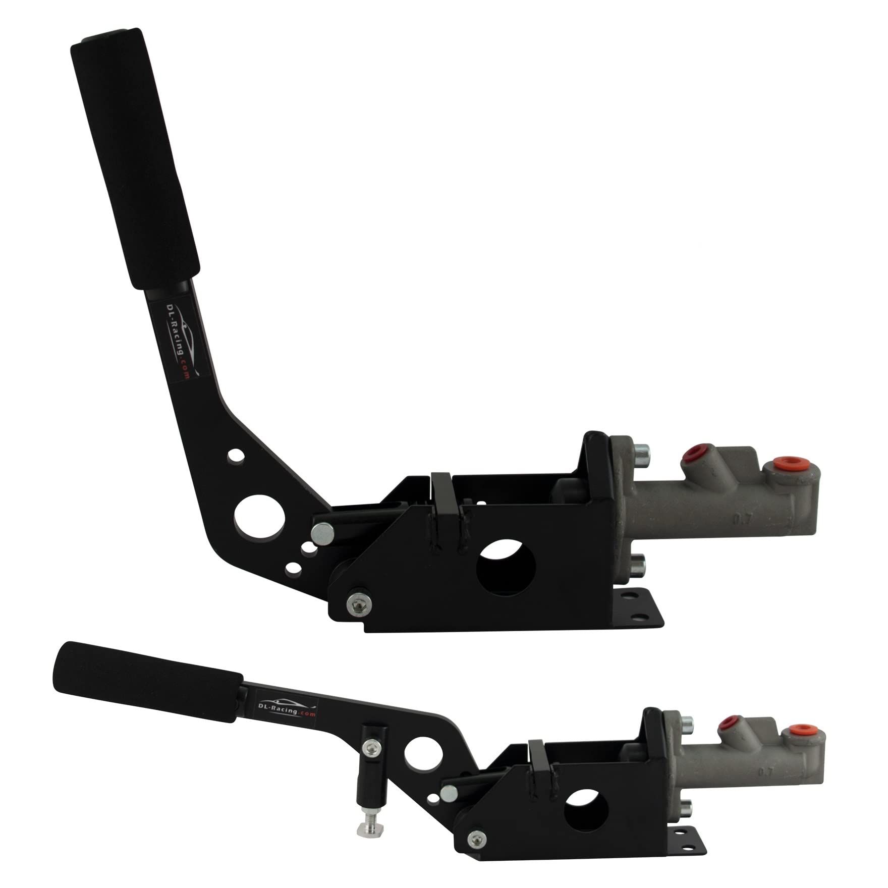 Hydraulische Fly Off Handbremse Schwarz Drift Handbrake horizontal vertikal Rallye | Inklusive Anschlussset von DL-Racing