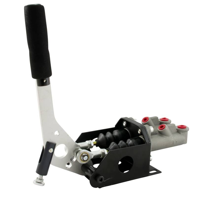 Hydraulische Fly Off Handbremse mit Doppelzylinder Schwarz Drift Handbrake Rallye | Inklusive Anschlussset von DL-Racing