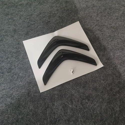 Auto Emblem für Citroen C1 2014-2022, Logo Emblem Logo Aufkleber Dekoration Aufkleber Autoteile Car Styling,Black von DLLHL