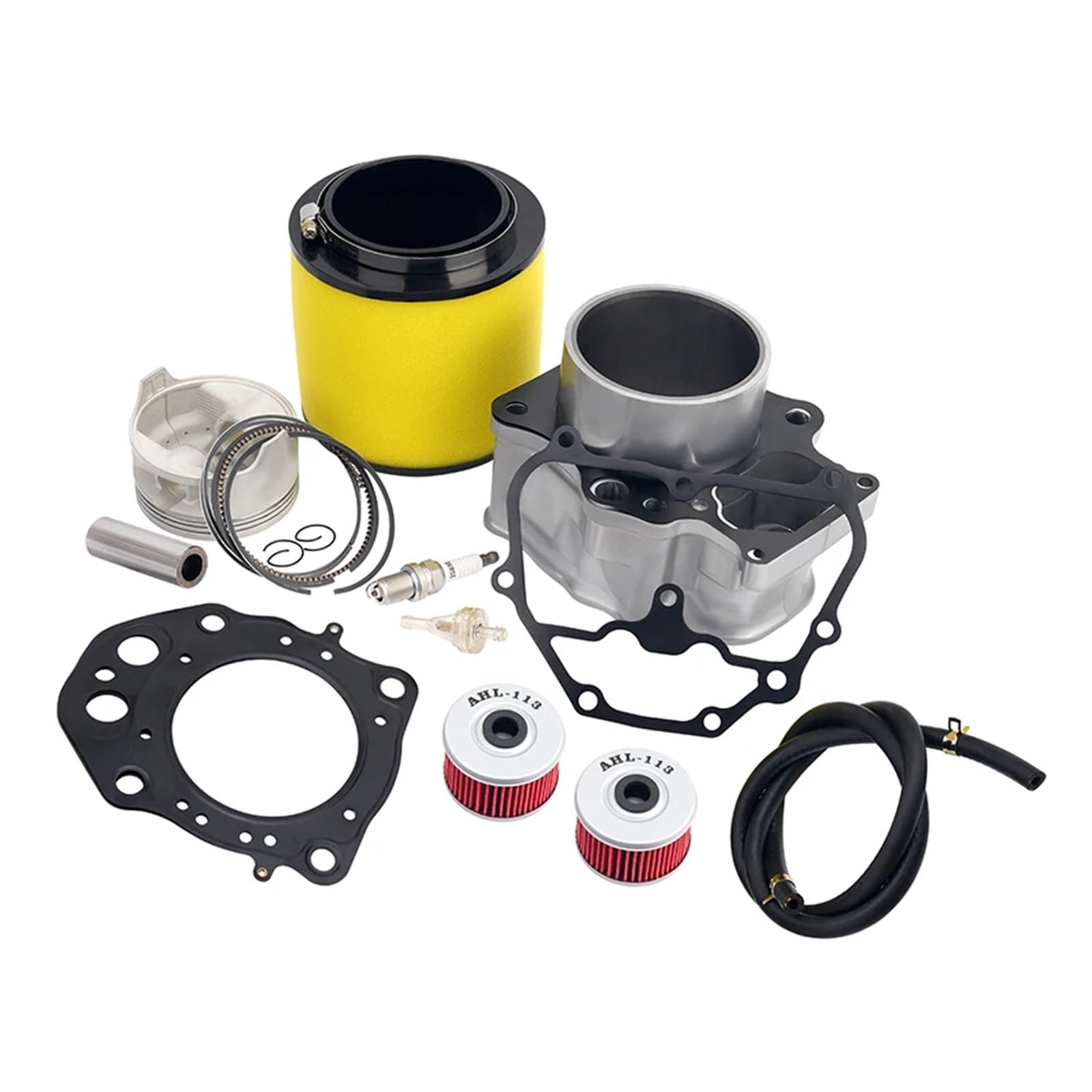 86,5mm Zylinder Kolben Ring Dichtung Filter Kit for TRX 420 TRX420 Rancher 2014-2020 12100-HP7-A00 12100-HP5-600 von DLQLL