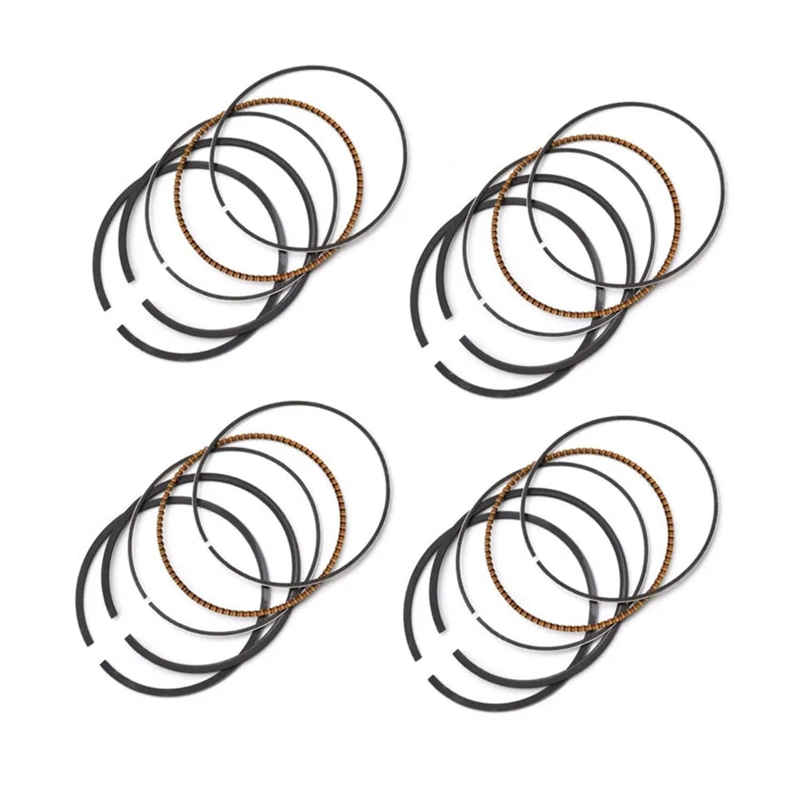 Motorrad Motor teile STD Größe 70mm kolben ringe for VFR750 VFR 750 CBR750 CBR 750(4 sets) von DLQLL