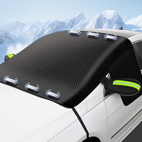 Auto Frontscheibenabdeckung für Citroen C3 Aircross II (2023 India) 2023-2024, Autoscheibenabdeckung, gegen Schnee, EIS, Frost, Staub, Sonne,A von DLXZWF88