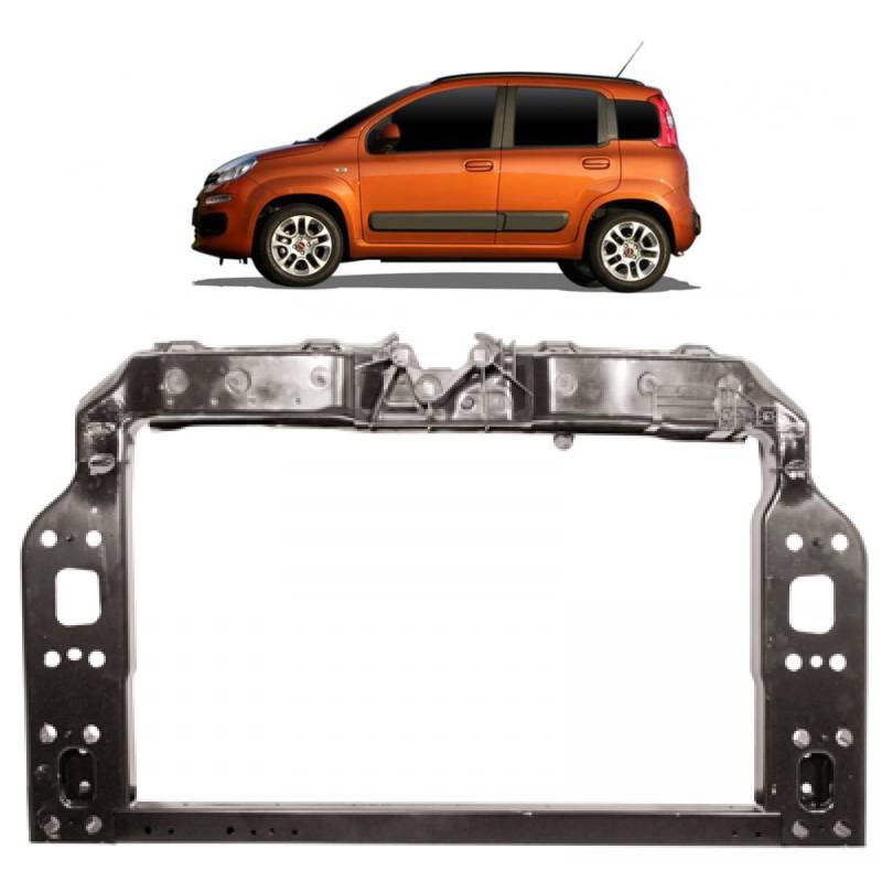 DM Autoteile 101464 Frontgerüst Schlossträger Frontblech kompatibel für Fiat Panda von DM Autoteile