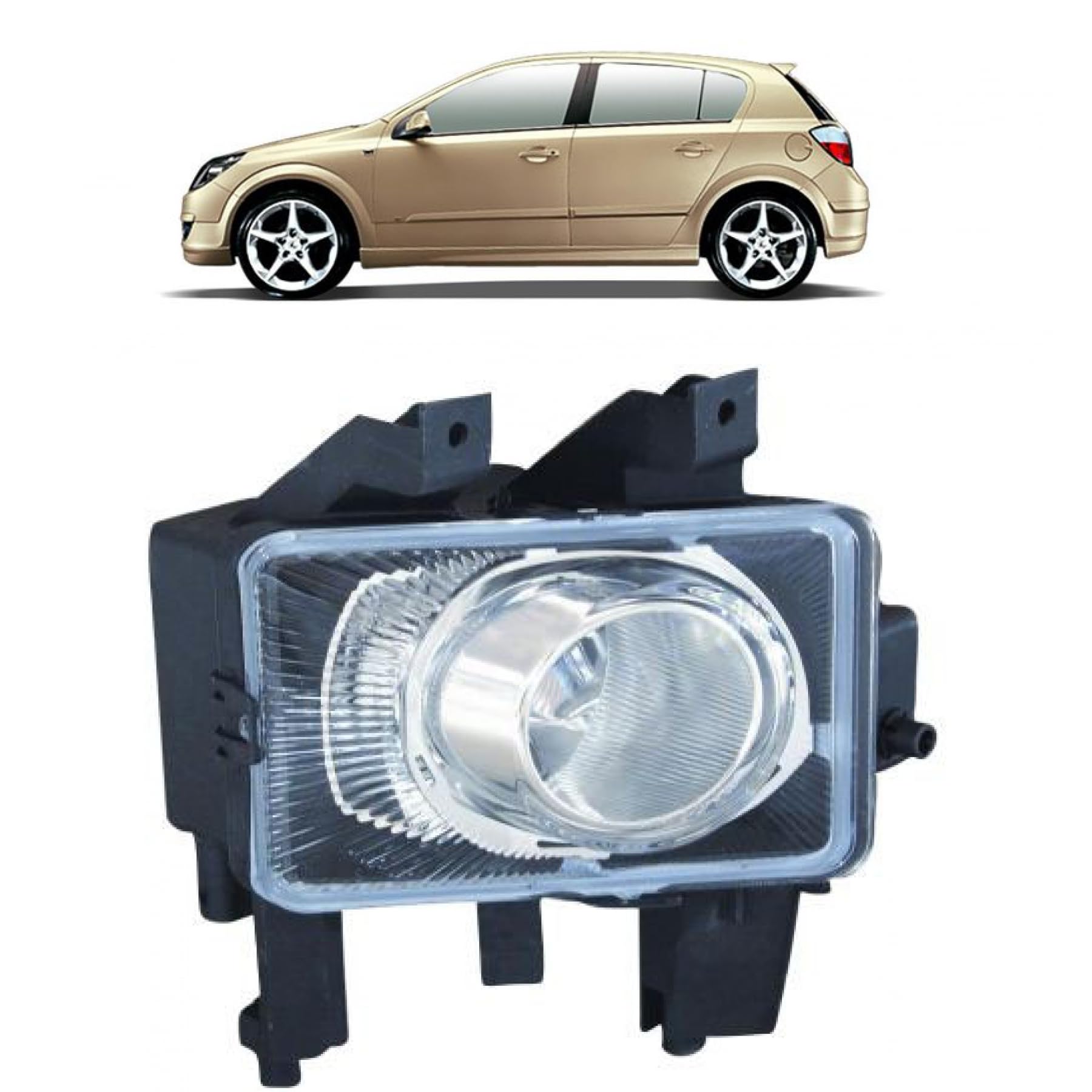 DM Autoteile 108443 Nebelscheinwerfer rechts kompatibel für Opel Astra H A04 Caravan TwinTop Kombi L70 Zafira von DM Autoteile