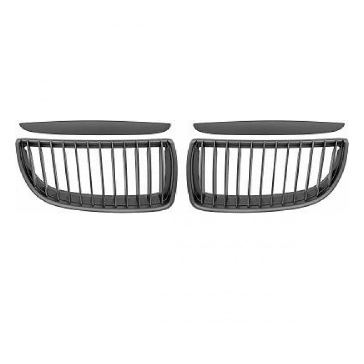 DM Autoteile 136942 Kühlergrill Performance Schwarz Matt kompatibel für BMW 3er (E90) Touring (E91) 2005-2008 von DM Autoteile