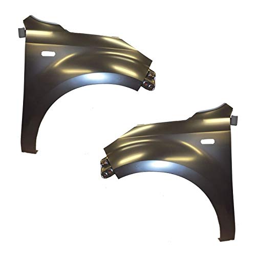 DM Autoteile 142315 Kotflügel SET rechts+links vorne mit Blinkerloch kompatibel für Daihatsu Terios 05-06 von DM Autoteile