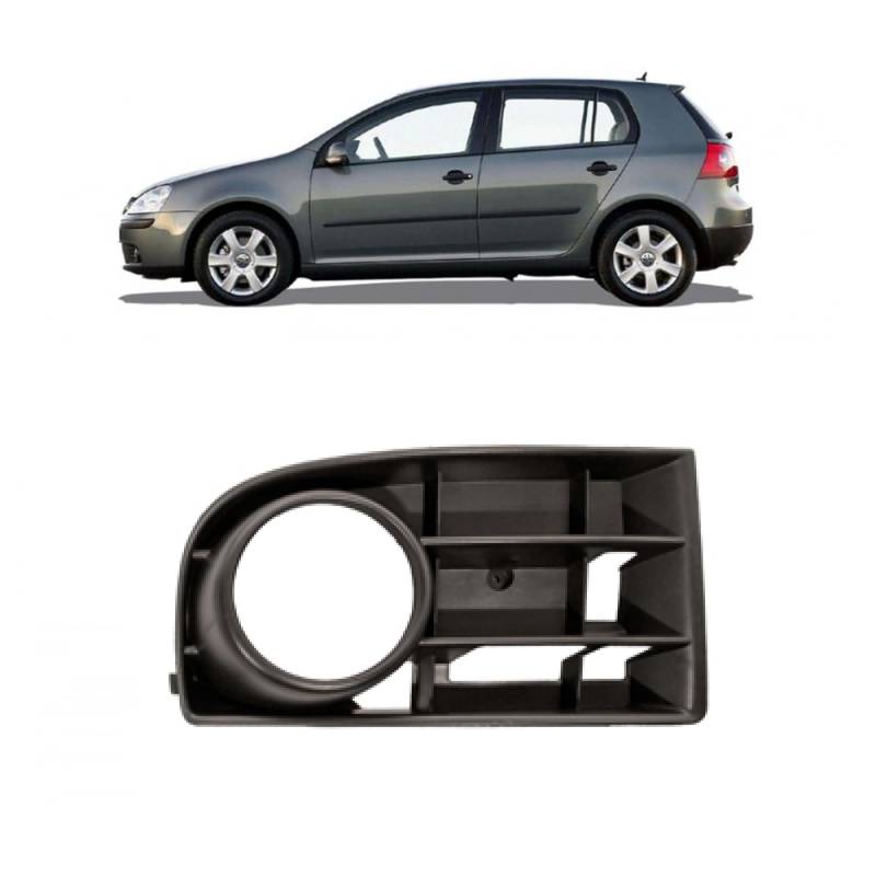 DM Autoteile 361918 Nebelscheinwerfer Gitter Blende vorne rechts kompatibel für VW Golf 5 V 1K1 Bj. 2003-2008 von DM Autoteile