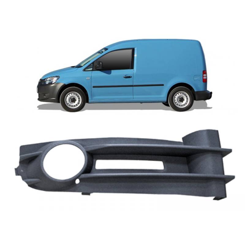 DM Autoteile 369712 Nebelscheinwerfer Gitter vorne rechts kompatibel für VW Caddy III 2KB 2KJ 2CB 2CJ 2003-2010 von DM Autoteile