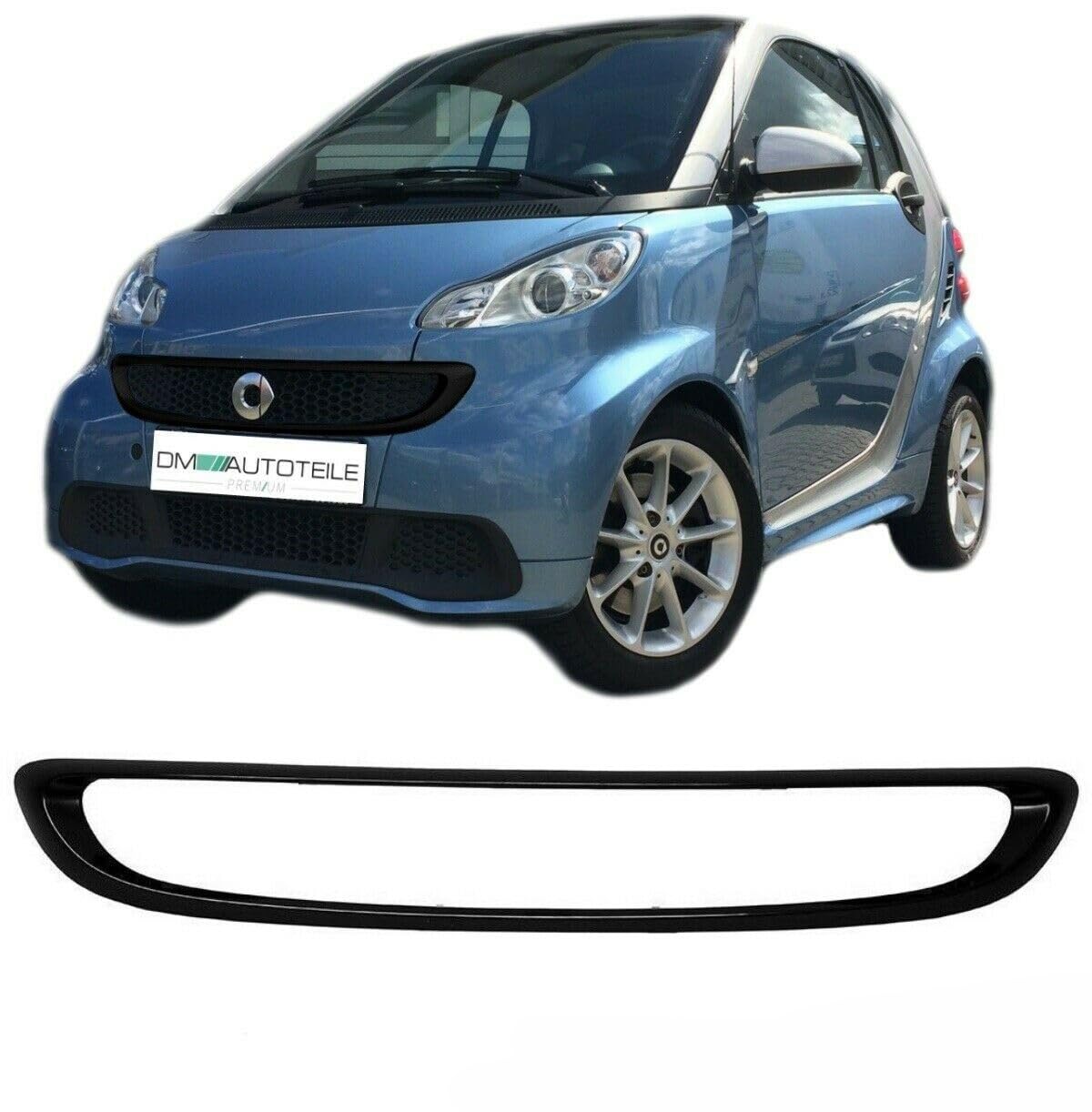 DM Autoteile 23368 Smart Fortwo 451 Rahmen Kühlergitter Frontblende Gitterrahmen Bj 04/12-08/14 von DM Autoteile